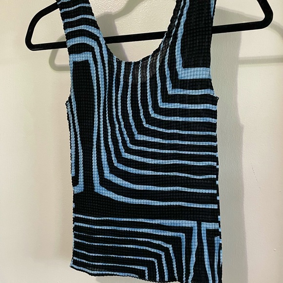 NICOLA Vintage Plisse Tank-top ❣︎ - Picture 5 of 5